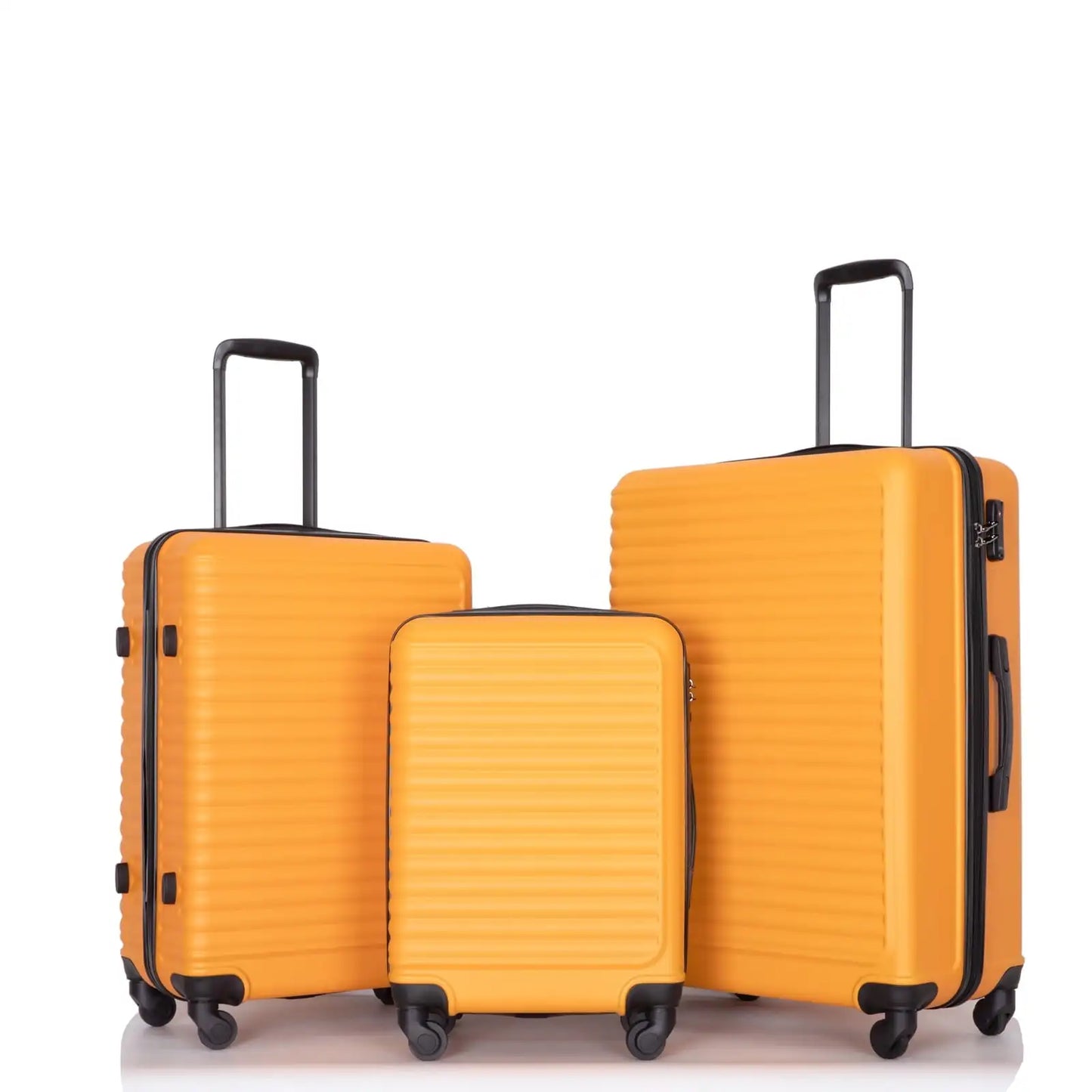 HookUpCo. Durable Hardside Luggage Set