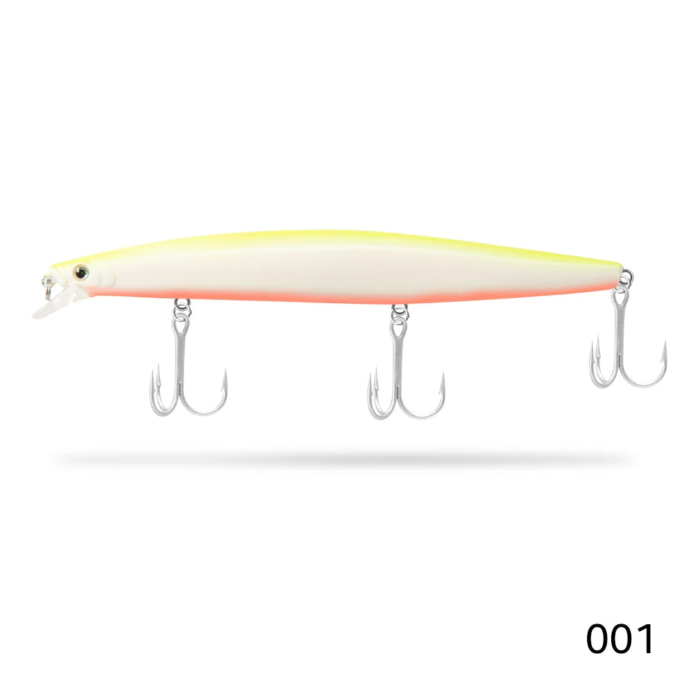 HookUpCo. Luminous Assassin Minnow Fishing Lure - HookUpCo.