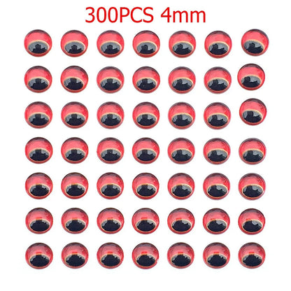HookUpCo. 300pcs 3D Fishing Eyes - HookUpCo.