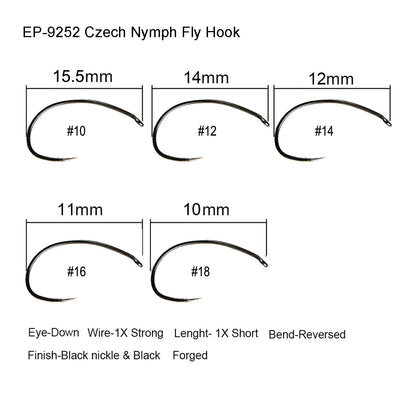 HookUpCo. Barbless Fly Fishing Hooks - HookUpCo.
