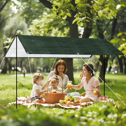 HookUpCo. Waterproof Tarpaulin Cover with Grommets - HookUpCo.