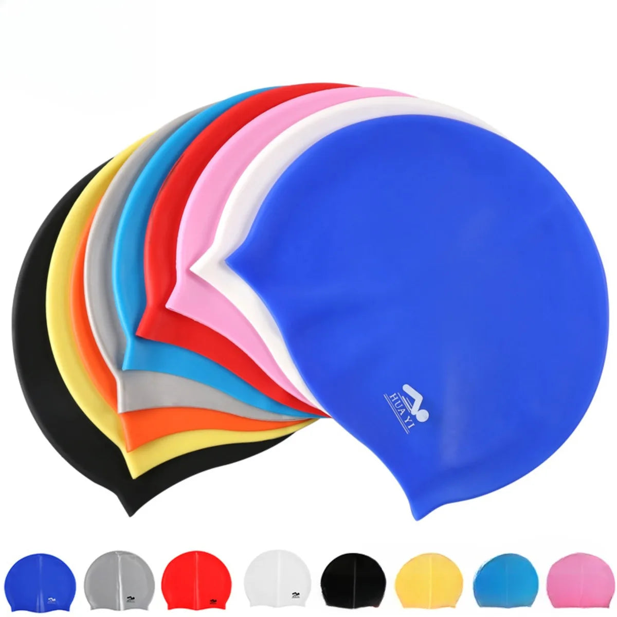 HookUpCo. Waterproof Swim Cap