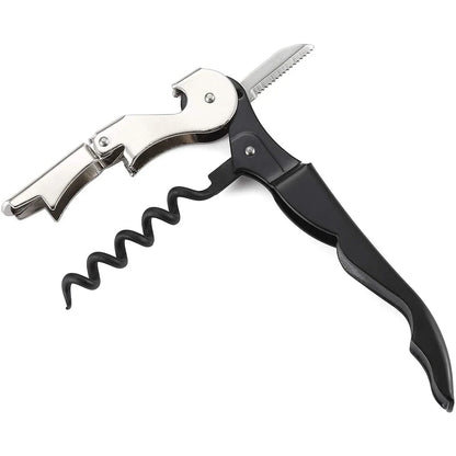 Professional Double-Hinged Wine Opener - Waiter's Corkscrew