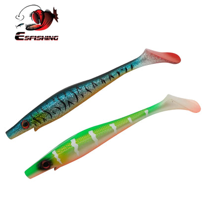 HookUpCo. Hog Shad Soft Lures for Pike Fishing - HookUpCo.
