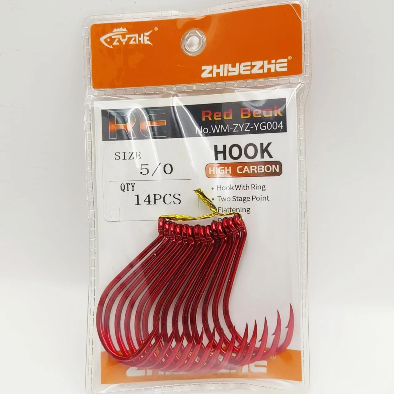 HookUpCo. High Carbon Steel Octopus Fishing Hooks - HookUpCo.