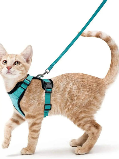 HookUpCo. Escape-Proof Cat Harness and Leash