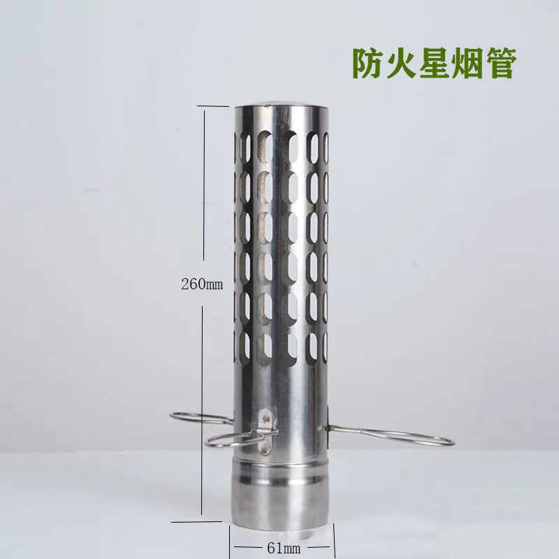 HookUpCo. Steel Chimney Pipe for Wood Stoves