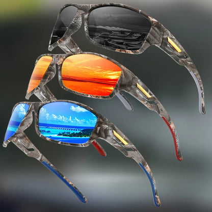 Polarized Camouflage Sunglasses with UV Protection Lenses