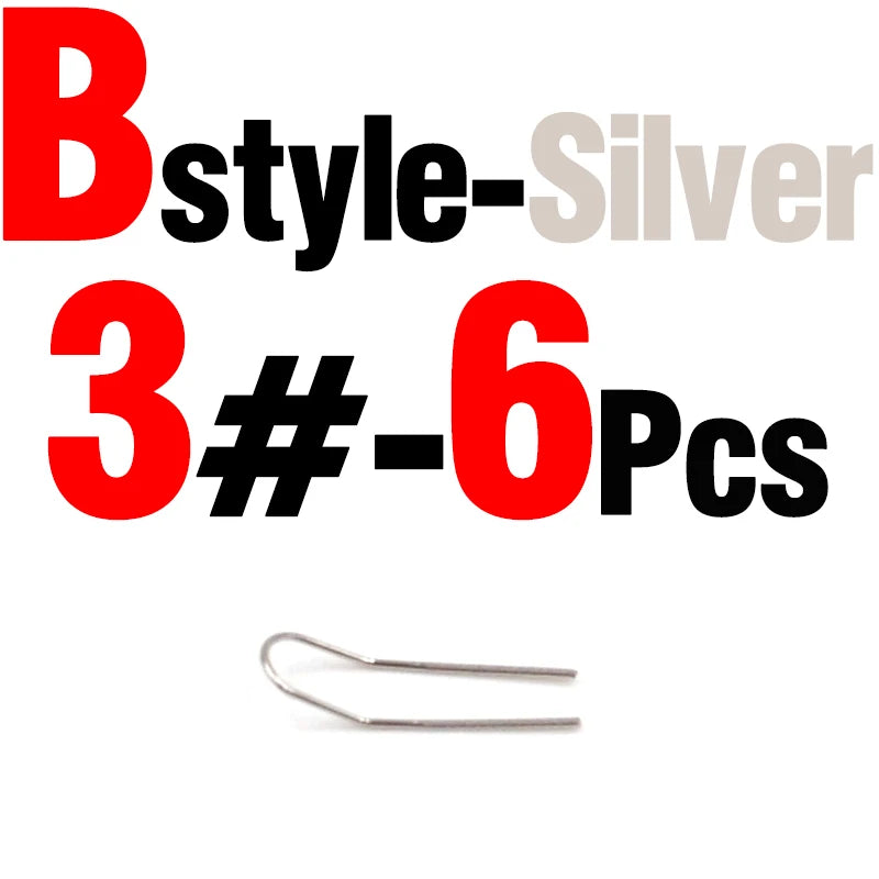 Premium Fishing Rod Guide Replacement Set - 6 Pcs - HookUpCo.