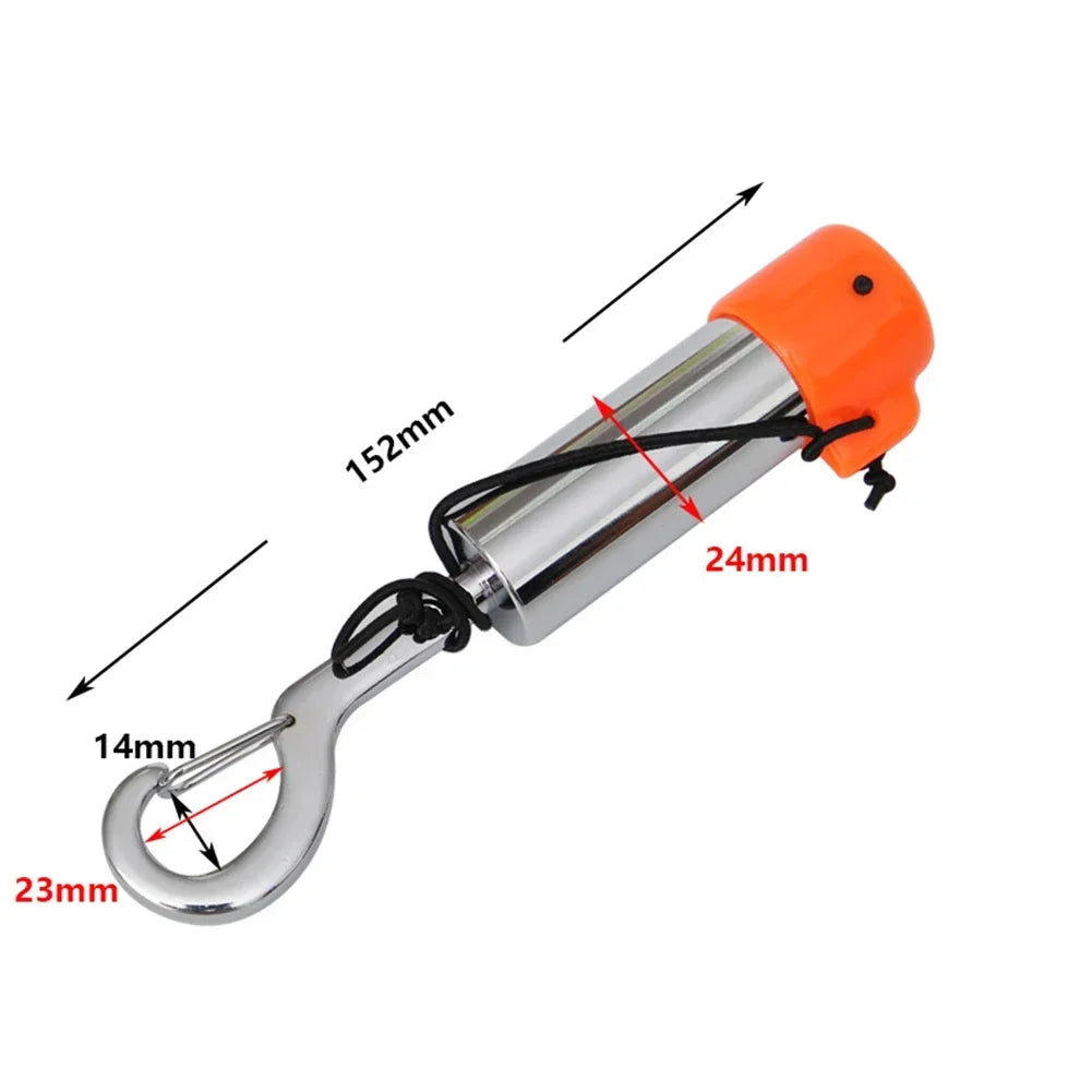 HookUpCo. Stainless Steel Signal Rattle