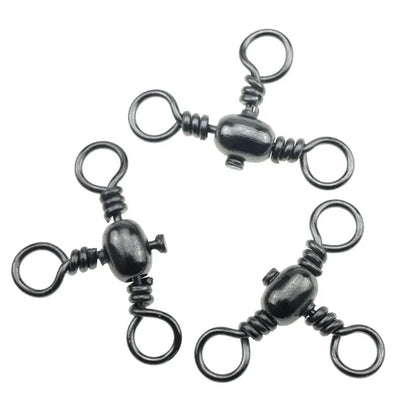 HookUpCo. 50-Piece T-Swivel Fishing Connectors