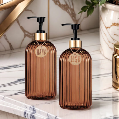 Elegant Reusable Soap Dispenser for Home Use