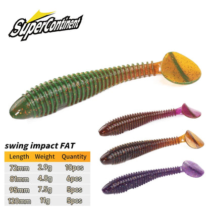 HookUpCo. Supercontinent FAT Fishing Lure 7-9.5cm - HookUpCo.