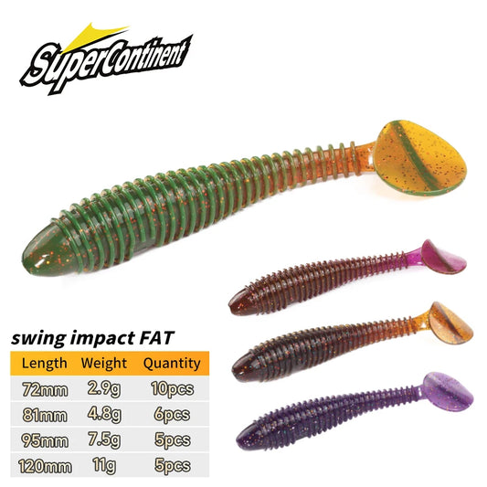 HookUpCo. Supercontinent FAT Fishing Lure 7-9.5cm - HookUpCo.