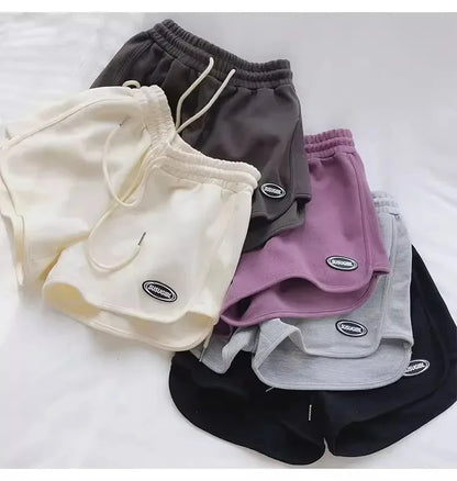 High Waist Women’s Drawstring Sports Shorts for Summer Fun