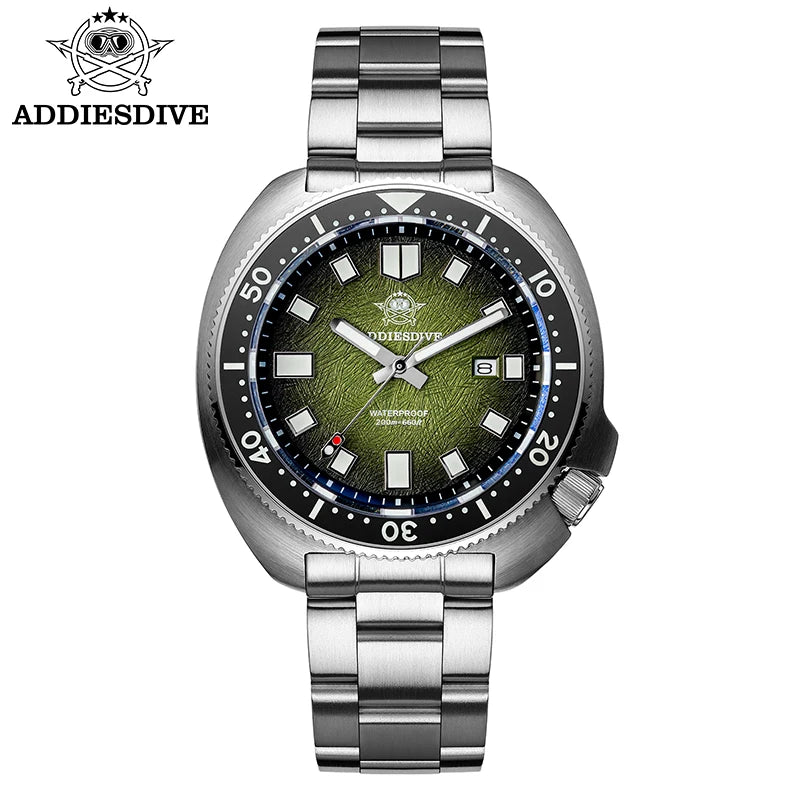HookUpCo. Luminous Quartz Dive Watch