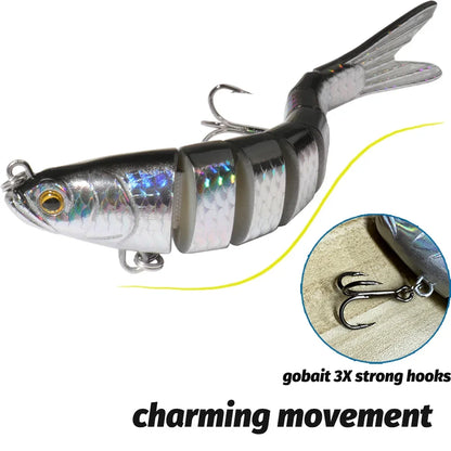 HookUpCo. Bionic Jointed Fishing Lure 11g-27g - HookUpCo.