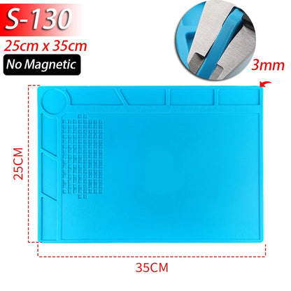 HookUpCo. Heat-Resistant Silicone Soldering Mat