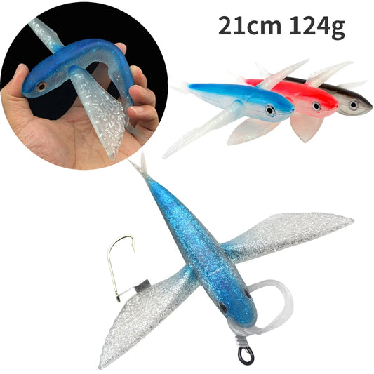 HookUpCo. Flying Fish Soft Bait Tuna Lures - HookUpCo.