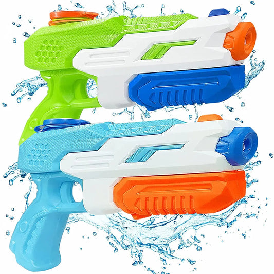 Summer Soaker Water Guns - Long Range Outdoor Fun Wet Play