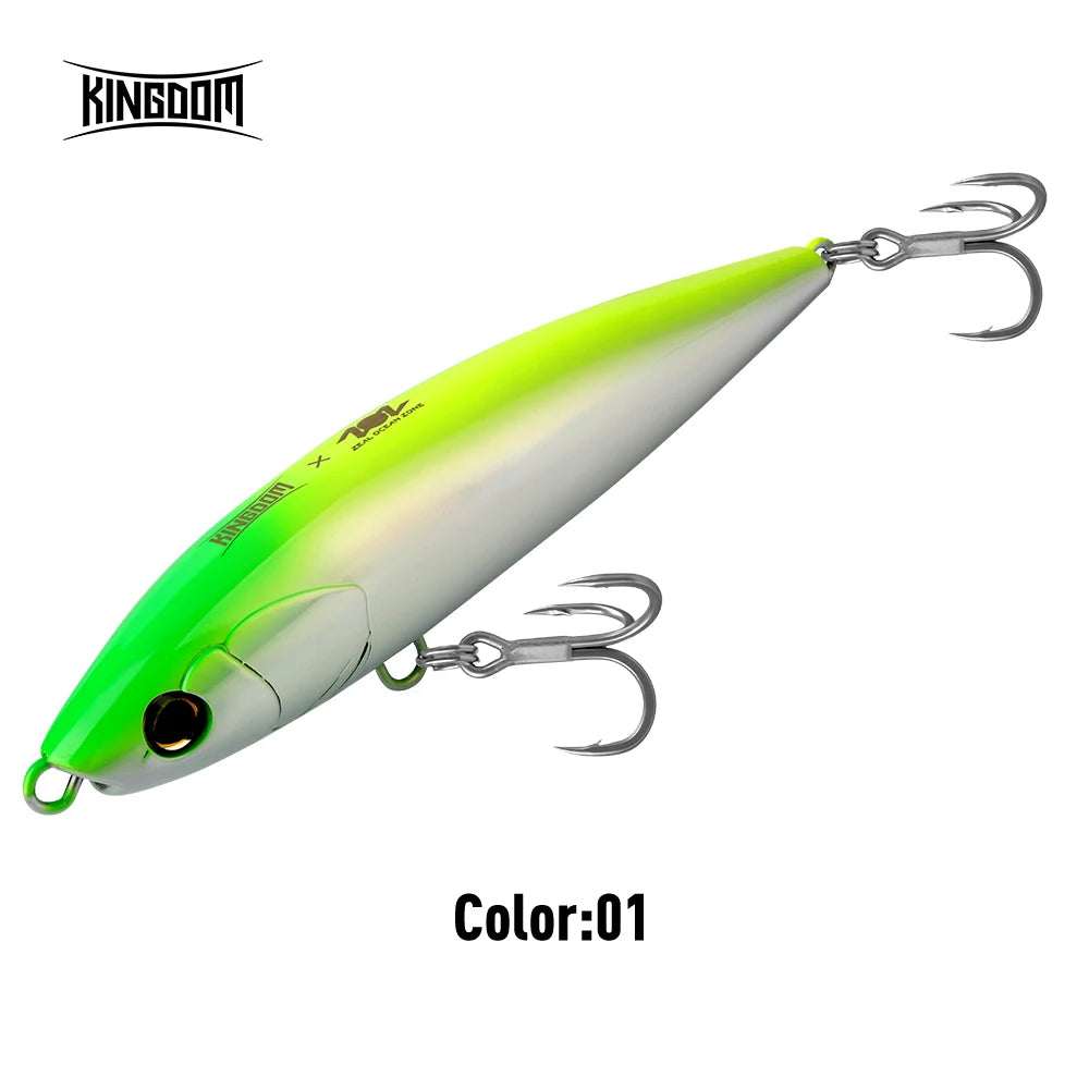 HookUpCo. Floating Pencil Lure for Saltwater Fishing - HookUpCo.