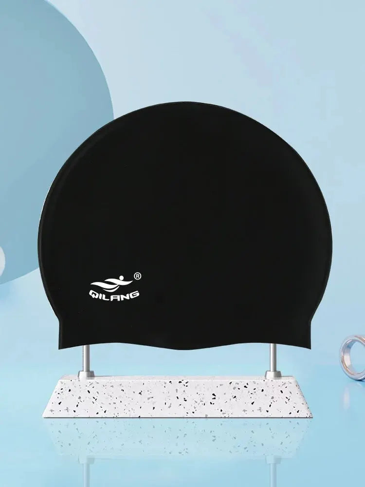 HookUpCo Waterproof Swim Caps