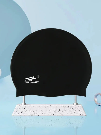 HookUpCo Waterproof Swim Caps