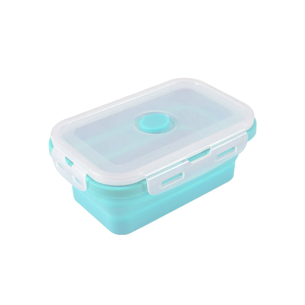 HookUpCo. Portable Silicone Folding Lunch Box