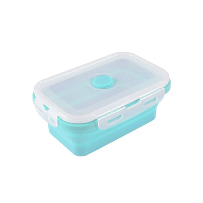 HookUpCo. Portable Silicone Folding Lunch Box