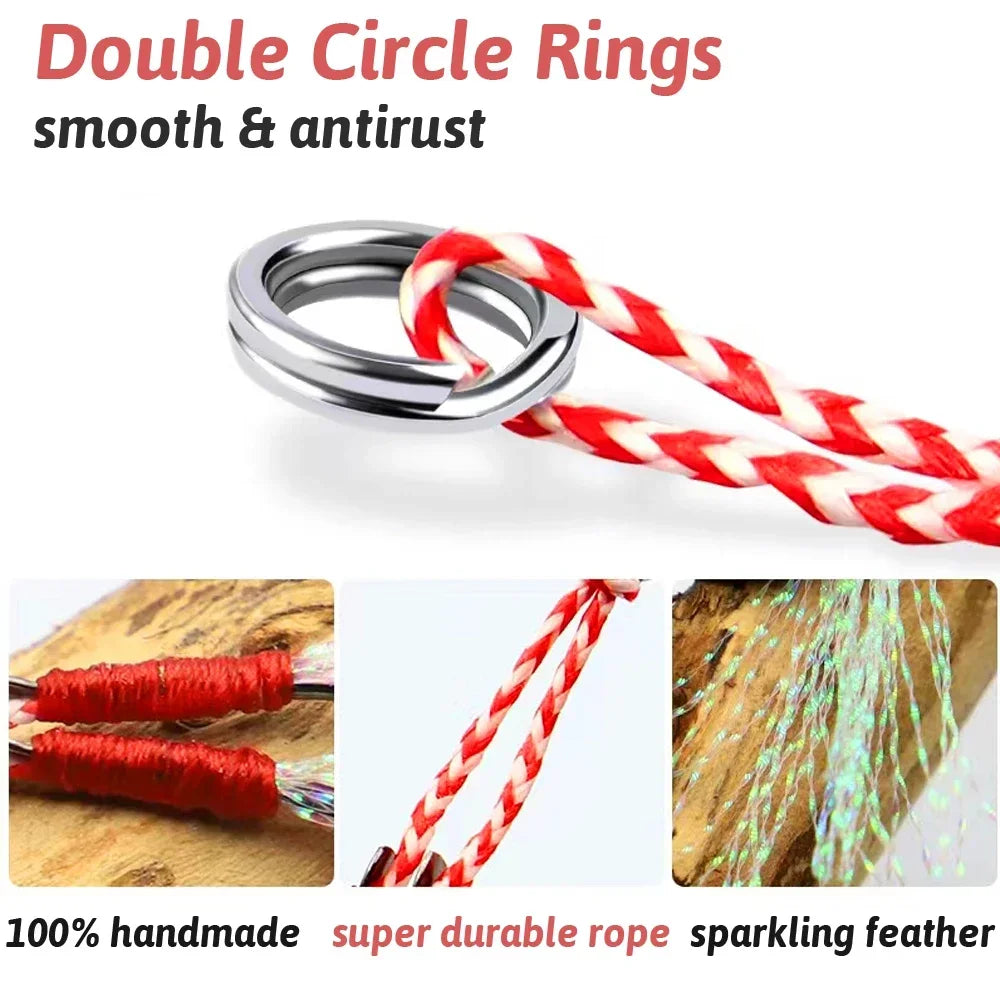 HookUpCo. 10PCS High Carbon Steel Fishing Hooks - HookUpCo.