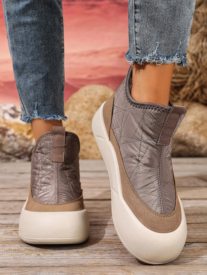 Cozy Fleece-Lined Snow Boots for Women - Non-Slip Comfort