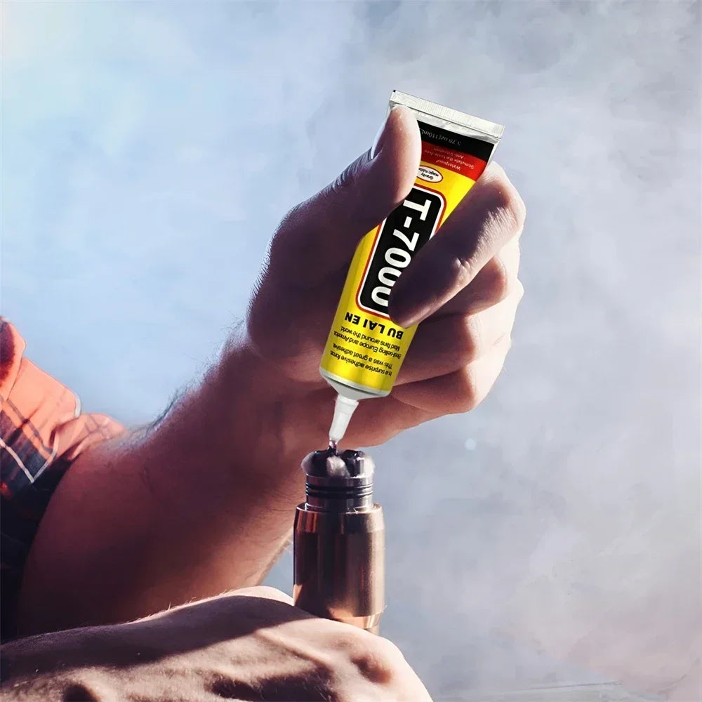 HookUpCo. B-7000 Clear Adhesive for Repairs