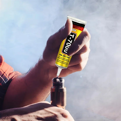 HookUpCo. B-7000 Clear Adhesive for Repairs