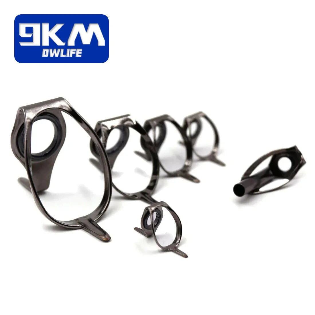 HookUpCo. Stainless Steel Fishing Rod Guides 6Pcs - HookUpCo.