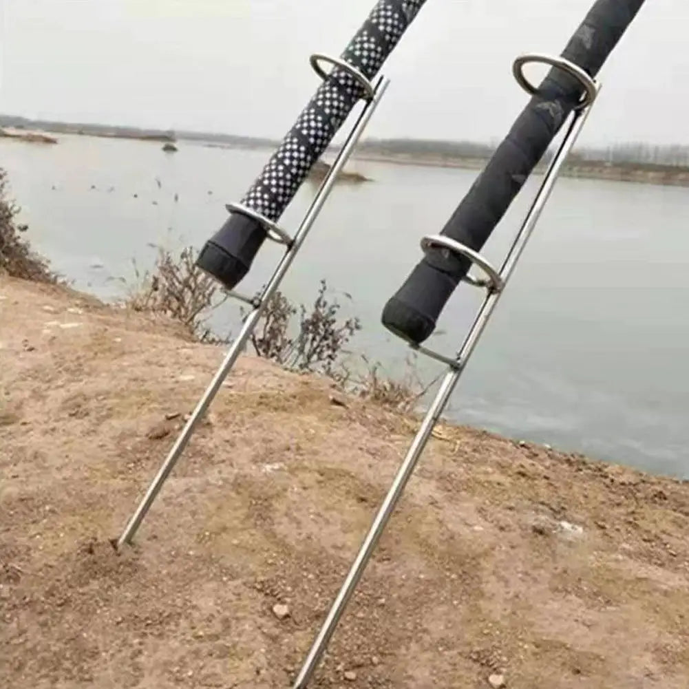 HookUpCo. Adjustable Steel Fishing Rod Holder - HookUpCo.