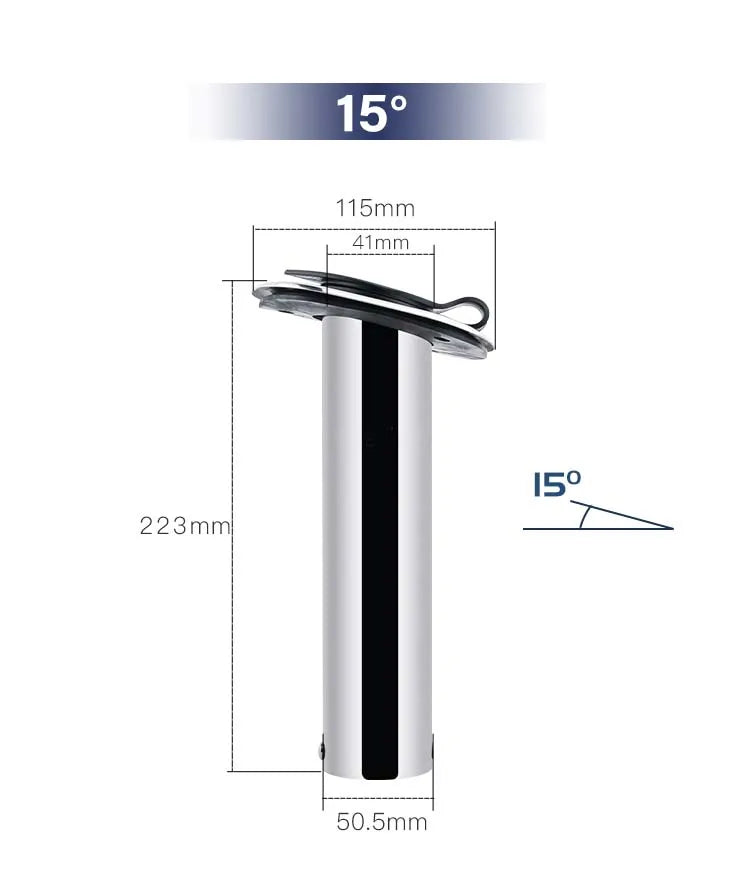 HookUpCo. Stainless Steel Flush Mount Rod Holders - HookUpCo.