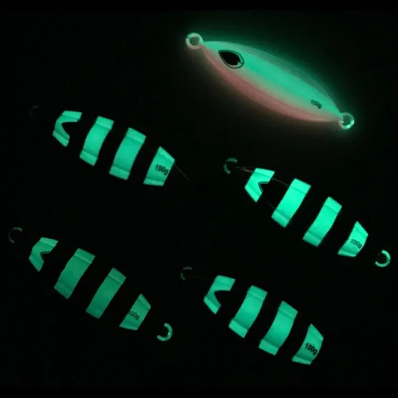 40g to 100g Metal Fishing Lures for Saltwater Jigging