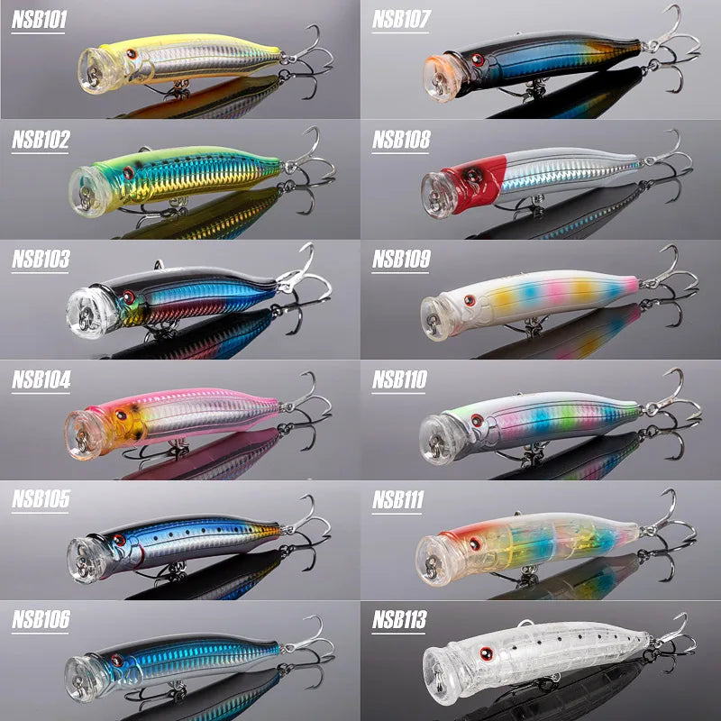 HookUpCo. Topwater Fishing Lure for Saltwater Tuna - HookUpCo.
