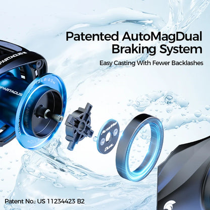 HookUpCo. Spartacus III Baitcasting Reel 7.2:1 - HookUpCo.