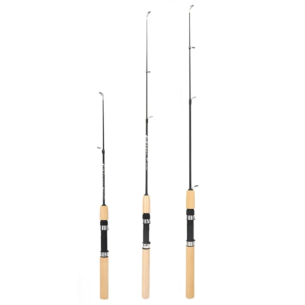 HookUpCo. Lightweight Carbon Ice Fishing Pole - HookUpCo.