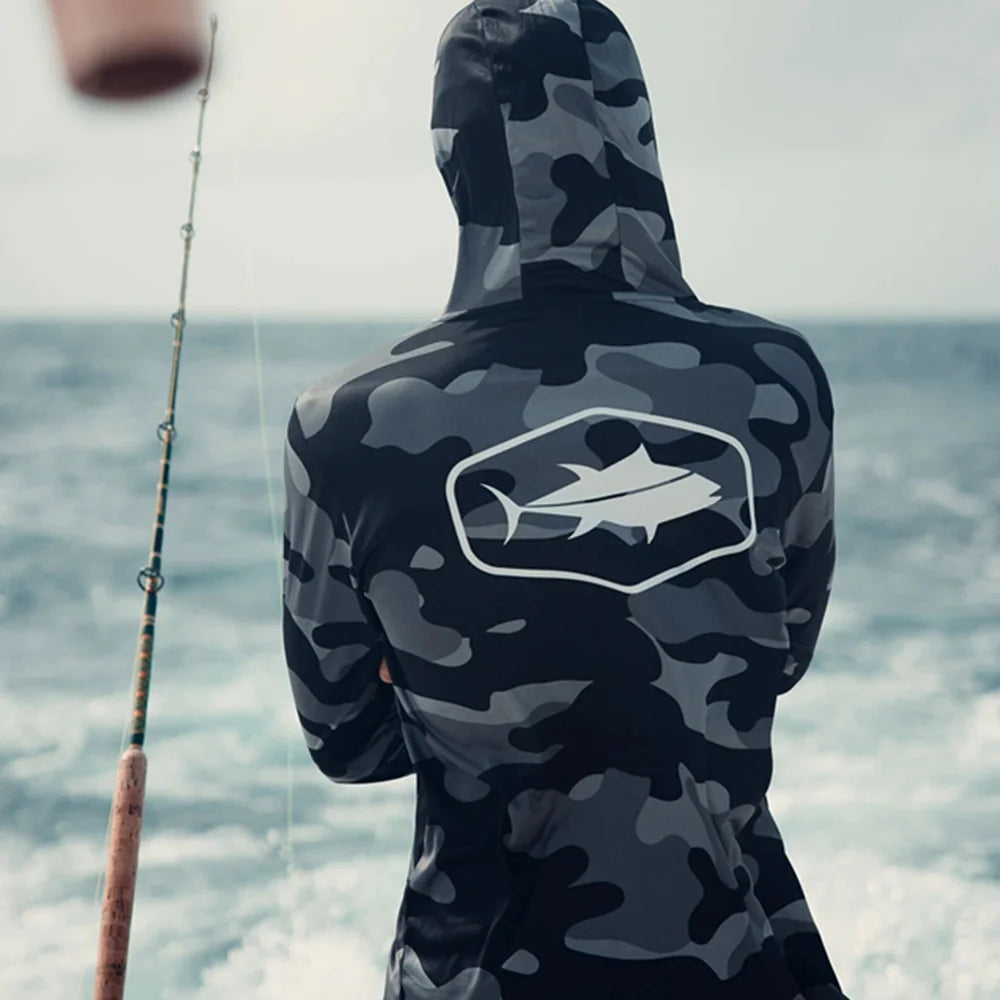 Performance Fishing Hoodie with UV Protection - HookUpCo.