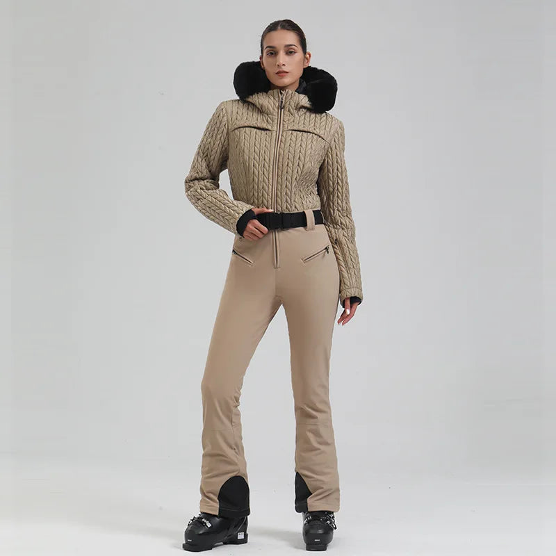 Thickened Thermal Snowsuit for Ultimate Winter Comfort
