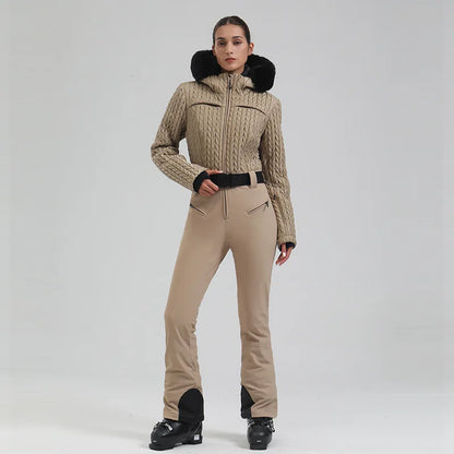 Thickened Thermal Snowsuit for Ultimate Winter Comfort