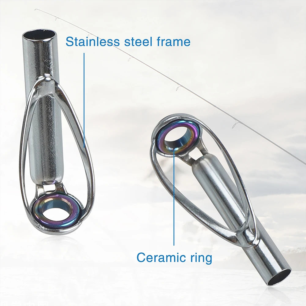Stainless Steel Fishing Rod Tip Repair Kit - HookUpCo.