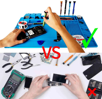 HookUpCo. Heat-Resistant Silicone Soldering Mat