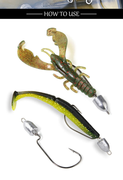 HookUpCo. Weedless Jig Heads 3.5g-10g - HookUpCo.