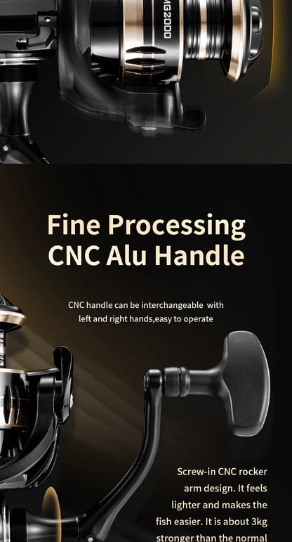 HookUpCo. Ultralight Spinning Reel 10kg Drag - HookUpCo.