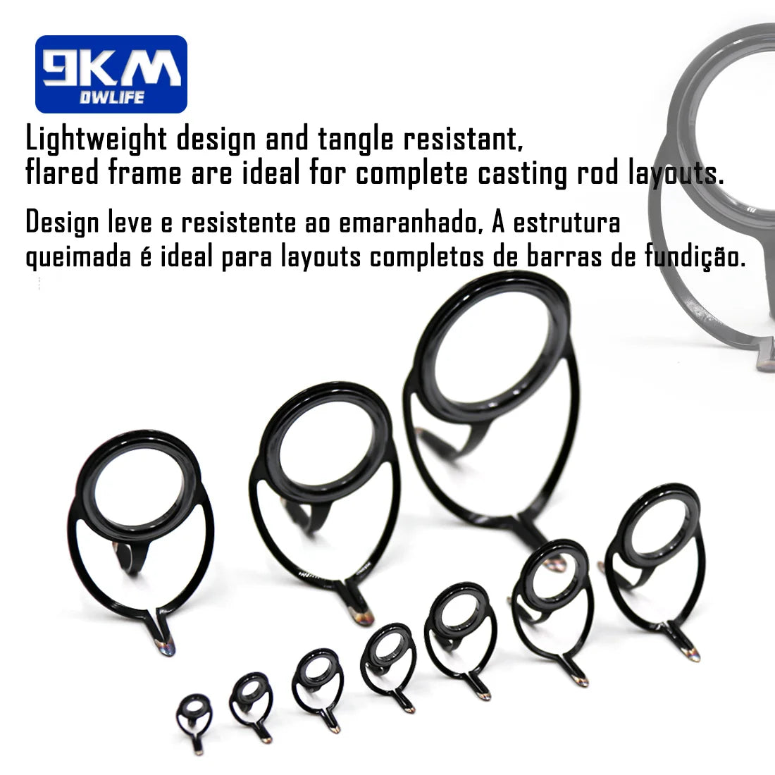 Stainless Steel Fishing Rod Guide Repair Kit