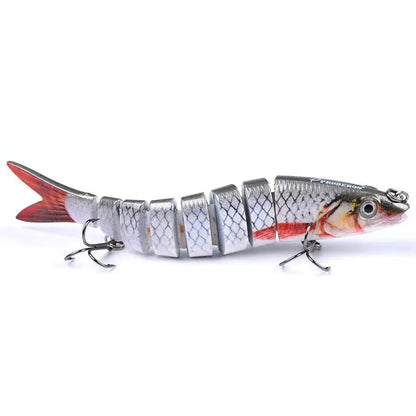 HookUpCo. 8 Segment Bionic Swimbait Lure Set