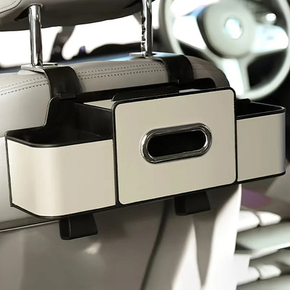 Car Seat Organizer with Storage Box